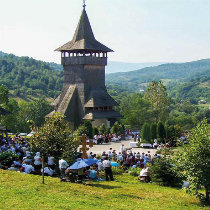 Une belle église en Roumanie